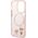 Karl Lagerfeld Karl Lagerfeld KLHMP14LHKCP iPhone 14 Pro 6,1" hardcase różowy/pink Karl & Choupette Aluminium Magsafe NoSize