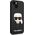 Karl Lagerfeld Etui Karl Lagerfeld KLHMP14MSLKHBK Apple iPhone 14 Plus hardcase czarny/black Silicone Karl`s Head Magsafe