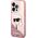 Karl Lagerfeld Etui Karl Lagerfeld KLHCP14LLNKHCP Apple iPhone 14 Pro różowy/pink hardcase Glitter NFT Karl Head