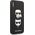 Karl Lagerfeld Etui Karl Lagerfeld KLHCPXSAKICKCBK Apple iPhone XS/X czarny/black hardcase Saffiano Ikonik Karl&Choupette Head