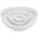 Trixie Slow Feeding, miska, dla kota, szara, plastik/TPR, 0,35 l/15×15 cm, spowalniająca jedzenie