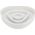Trixie Slow Feeding, miska, dla kota, szara, plastik/TPR, 0,35 l/15×15 cm, spowalniająca jedzenie