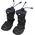 Trixie Walker Active Long, buty, dla psa, S, czarne, 2 szt./opak