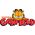 Żwirek dla kota Garfield Garfield, żwirek bentonit dla kota, lawendowy 5L