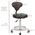 Azzurro TABORET KOSMETYCZNY AZZURRO 156-F BUMP-UP BIAŁY
