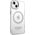 Guess Etui Guess Metal Outline Magsafe HardCase do iPhone 14 srebrne