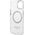 Guess Etui Guess Metal Outline Magsafe HardCase do iPhone 14 srebrne