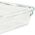 Emsa Emsa CLIP & CLOSE glass food storage container 2.0 liters (transparent/red, rectangular)