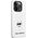 Karl Lagerfeld Etui Karl Lagerfeld KLHCP14LSNCHBCH Apple iPhone 14 Pro hardcase biały/white Silicone Choupette