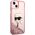 Karl Lagerfeld Etui Karl Lagerfeld KLHCP14MLNKHCP Apple iPhone 14 Plus różowy/pink hardcase Glitter Karl Head