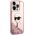 Karl Lagerfeld Etui Karl Lagerfeld KLHCP14XLNKHCP Apple iPhone 14 Pro Max różowy/pink hardcase Glitter NFT Karl Head
