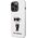 Karl Lagerfeld Etui Karl Lagerfeld KLHCP14XSNIKBCH Apple iPhone 14 Pro Max hardcase biały/white Silicone Ikonik