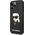 Karl Lagerfeld Etui Karl Lagerfeld KLHCP14XSNIKBCK Apple iPhone 14 Pro Max hardcase czarny/black Silicone Ikonik