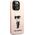 Karl Lagerfeld Etui Karl Lagerfeld KLHMP14XSNIKBCP Apple iPhone 14 Pro Max hardcase różowy/pink Silicone NFT Ikonik Magsafe