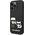 Karl Lagerfeld Etui Karl Lagerfeld KLHMP14XSSKCK Apple iPhone 14 Pro Max hardcase czarny/black Liquid Silicone Karl & Choupette Magsafe