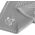 Tadar STOLNICA MATA SILIKONOWA 50 x 40cm + WAŁEK TADAR SILICO 0878-8332 CZARNA