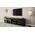 Cama Meble Szafka RTV GRANERO 200x56,7x35 czarny/czarny poł
