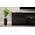 Cama Meble Szafka RTV GRANERO 200x56,7x35 czarny/czarny poł