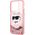 Karl Lagerfeld Karl Lagerfeld KLHCP14LLNCHCP iPhone 14 Pro 6,1" różowy/pink hardcase Glitter Choupette Head NoSize