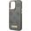 Guess Guess GUHMP13LSAPSTG iPhone 13 Pro / 13 6,1" szary/grey hardcase Peony Logo Plate MagSafe NoSize