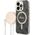 Guess Zestaw Guess GUBPP14XH4EACSK Case+ Charger iPhone 14 Pro Max 6,7" czarny/black hard case 4G Print MagSafe NoSize