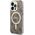 Guess Zestaw Guess GUBPP14XH4EACSW Case+ Charger iPhone 14 Pro Max 6,7" brązowy/brown hard case 4G Print MagSafe NoSize