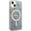 Guess Zestaw Guess GUBPP14SH4EACSB Case+ Charger iPhone 14 6,1" niebieski/blue hard case 4G Print MagSafe NoSize