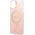 Guess Zestaw Guess GUBPP14SH4EACSP Case+ Charger iPhone 14 6,1" różowy/pink hard case 4G Print MagSafe NoSize