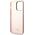 Karl Lagerfeld Karl Lagerfeld KLHCP14LSNIKBCP iPhone 14 Pro 6,1" hardcase różowy/pink Silicone Ikonik NoSize