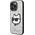 Karl Lagerfeld Karl Lagerfeld KLHCP14XG2CPS iPhone 14 Pro Max 6,7" srebrny/silver hardcase Glitter Choupette Patch NoSize