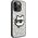 Karl Lagerfeld Karl Lagerfeld KLHCP14XG2CPS iPhone 14 Pro Max 6,7" srebrny/silver hardcase Glitter Choupette Patch NoSize