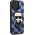 Karl Lagerfeld Etui Karl Lagerfeld KLHCP13LPMNIKBL Apple iPhone 13 Pro hardcase niebieski/blue Monogram Ikonik Patch
