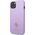 Guess Etui Guess GUHCP13SPS4MU Apple iPhone 13 mini purpurowy/purple hardcase Saffiano 4G Small Metal Logo