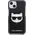 Karl Lagerfeld Etui Karl Lagerfeld KLHCP13STPECK Apple iPhone 13 mini hardcase czarny/black Choupette Head