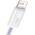 Kabel USB Baseus USB-A - Lightning 2 m Fioletowy (CALD040105)