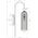 Kinkiet Light Prestige Klasyczny kinkiet Piega LP-939/1W white do sypialni biały