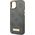 Guess Guess GUHMP13MSAPSTG iPhone 13 6,1" szary/grey hardcase Peony Logo Plate MagSafe