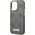 Guess Guess GUHMP13XSAPSTG iPhone 13 Pro Max 6,7" szary/grey hardcase Peony Logo Plate MagSafe