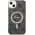 Guess Guess zestaw ładowarka MagSafe + etui do iPhone 14 6,1" czarne 4G Print (GUBPP14SH4EACSK)
