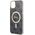 Guess Guess zestaw ładowarka MagSafe + etui do iPhone 14 6,1" czarne 4G Print (GUBPP14SH4EACSK)