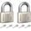 Gerda SECURE KSWS S40 Zestaw 2-twins kłódek mosiężnych n