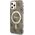 Guess Guess Bundle Pack MagSafe 4G - Zestaw etui + ładowarka MagSafe iPhone 12 / iPhone 12 Pro (brązowy/złoty)