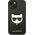 Karl Lagerfeld Karl Lagerfeld Saffiano Choupette Head Patch Case - Etui iPhone 14 Plus (czarny)