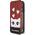 Karl Lagerfeld Etui Karl Lagerfeld KLFLBKPXVDCRE Apple iPhone XS/X red/czerwony book Valentine
