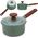 NAVA Rondel garnek granitowy z pokrywką OMEGA 16 cm 1,5 l