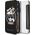 Karl Lagerfeld Etui Karl Lagerfeld KLFLBKPXKSB Apple iPhone XS/X czarny/black bookcase Signature Glitter