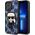 Karl Lagerfeld Etui Karl Lagerfeld KLHCP13XPMNIKBL Apple iPhone 13 Pro Max hardcase niebieski/blue Monogram Ikonik Patch