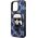 Karl Lagerfeld Etui Karl Lagerfeld KLHCP13XPMNIKBL Apple iPhone 13 Pro Max hardcase niebieski/blue Monogram Ikonik Patch