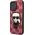 Karl Lagerfeld Etui Karl Lagerfeld KLHCP13XPMNIKPI Apple iPhone 13 Pro Max hardcase czerwony/red Monogram Ikonik Patch