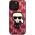 Karl Lagerfeld Etui Karl Lagerfeld KLHCP13XPMNIKPI Apple iPhone 13 Pro Max hardcase czerwony/red Monogram Ikonik Patch